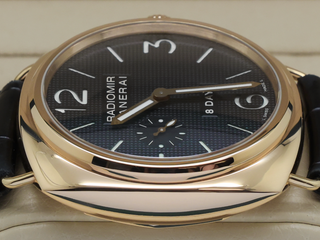 GENTS PANERAI RADIOMIR 45MM 18CT PINK GOLD PAM00197 WARRANTY 2010 UK B&P