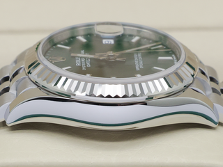 LADIES ROLEX DATEJUST MIDSIZE 31mm 278274 STAINLESS STEEL MINT GREEN DIAL UNWORN 2025 UK B&P