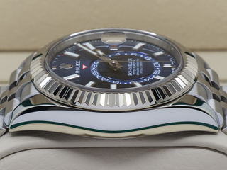 GENTS ROLEX SKY-DWELLER 42mm 336934 STAINLESS STEEL BLUE DIAL WARRANTY 2025 UK B&P