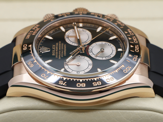 GENTS ROLEX DAYTONA 18ct ROSE GOLD OYSTERFLEX 126515LN BLACK DIAL NEW MODEL WARRANTY 2024 UK B&P