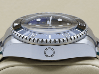 GENTS ROLEX DEEPSEA SEA-DWELLER D-BLUE 126660 JAMES CAMERON STAINLESS STEEL WARRANTY STICKERS 2022 B&P