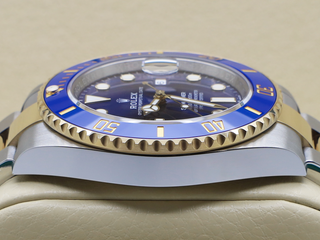 GENTS ROLEX SUBMARINER DATE 41mm 126613LB 18ct GOLD/STEEL BLUE DIAL WARRANTY STICKERS 2025 UK B&P