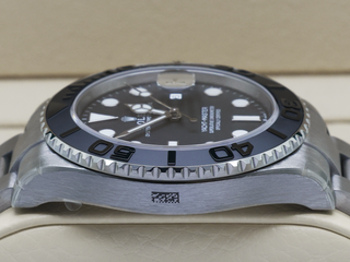 GENTS ROLEX YACHT-MASTER 42MM 226627 TITANIUM OYSTER BRACELET MATT BLACK DIAL UNWORN FULL STICKERS 2025 UK B&P