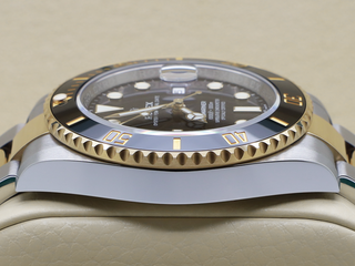 GENTS ROLEX SUBMARINER DATE 41mm 126613LN 18ct GOLD/STEEL BLACK DIAL WARRANTY STICKERS 2021 UK B&P