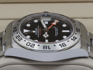 GENTS ROLEX EXPLORER II 42mm 226570 STAINLESS STEEL BLACK DIAL WARRANTY 2021 UK B&P