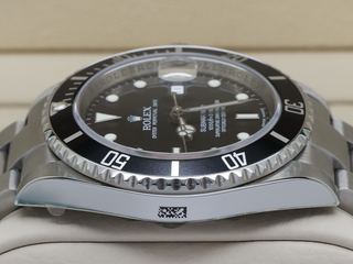 GENTS ROLEX SUBMARINER DATE 40mm 16610 STEEL UNWORN FULL STICKERS 2009 B&P