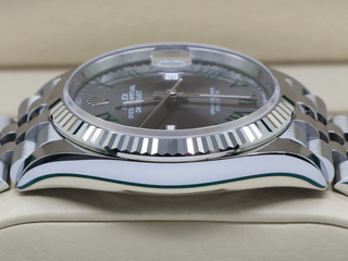 GENTS ROLEX DATEJUST 36mm 126234 STAINLESS STEEL WIMBLEDON DIAL UNWORN 2026 UK B&P