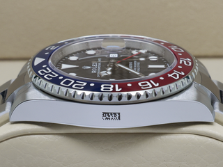 GENTS ROLEX GMT-MASTER II PEPSI 126710BLRO STAINLESS STEEL UNWORN FULL STICKERS 2025 UK B&P