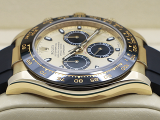 GENTS ROLEX DAYTONA 18ct YELLOW GOLD OYSTERFLEX PIKACHU 116518LN WARRANTY 2018 UK B&P