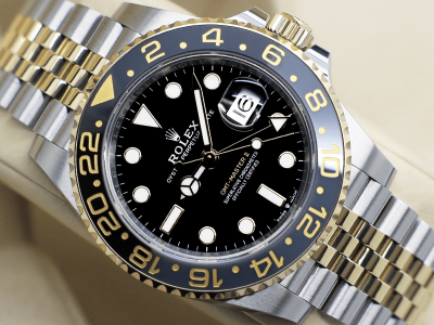 ROLEX GMT-MASTER II 126713GRNR 18ct YELLOW GOLD/STAINLESS STEEL UNWORN 2023 UK B&P
