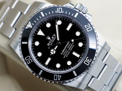 GENTS ROLEX SUBMARINER NON DATE 41mm 124060 STAINLESS STEEL WARRANTY 2024 UK B&P
