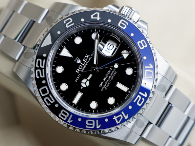 ROLEX GMT-MASTER II BATMAN 126710BLNR STAINLESS STEEL UNWORN STICKERS 2022 UK B&P